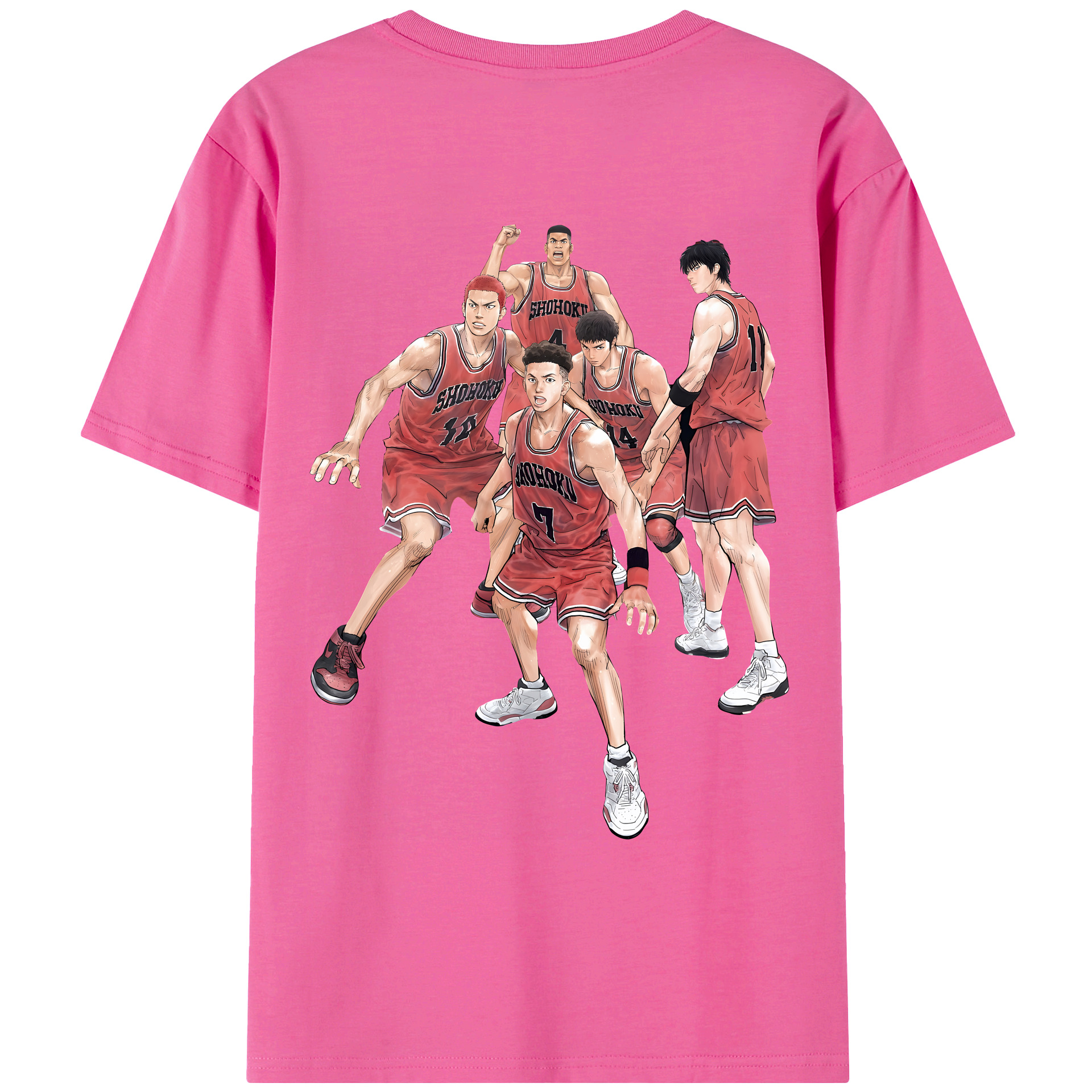 （画像用） SLAM DUNK／スラムダンク レディース半袖Tシャツ(バックプリント)